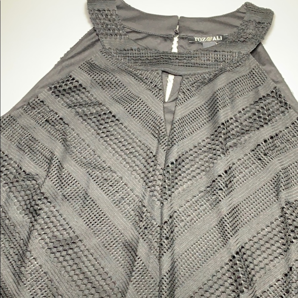 Roz & Ali Dressbarn Black Dress